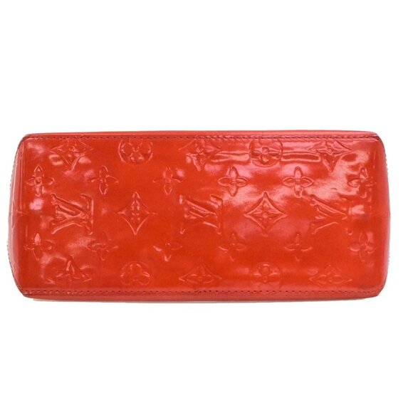 LOUIS VUITTON Read PM Hand Bag Monogram Vernis Patent Leather Red M91088 31YH134 - Picture 6 of 15